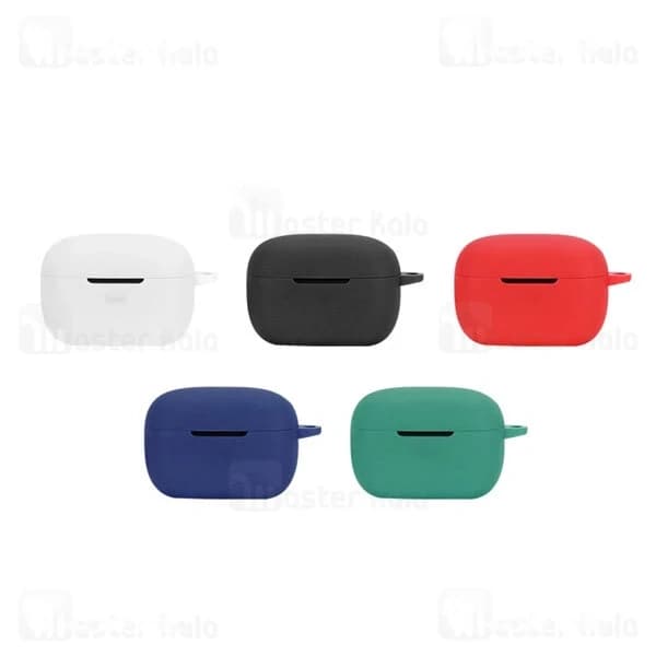 کاور محافظ سیلیکونی هندزفری هایلو Xiaomi Haylou GT5 دارای قلاب آویز — تصویر ۲