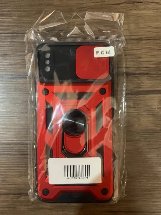 گارد محافظ ضد ضربه انگشتی آیفون Apple iPhone XS Max SHUNIJA Armor Case دارای محافظ دوربین — تصویر ۲