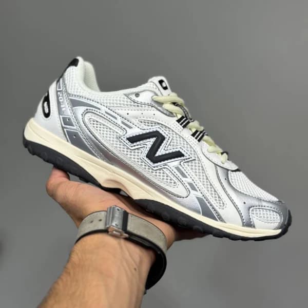نیوبالانس 204 ال سیلور متالیک بلک New Balance 204L Silver Metallic Black — تصویر ۲