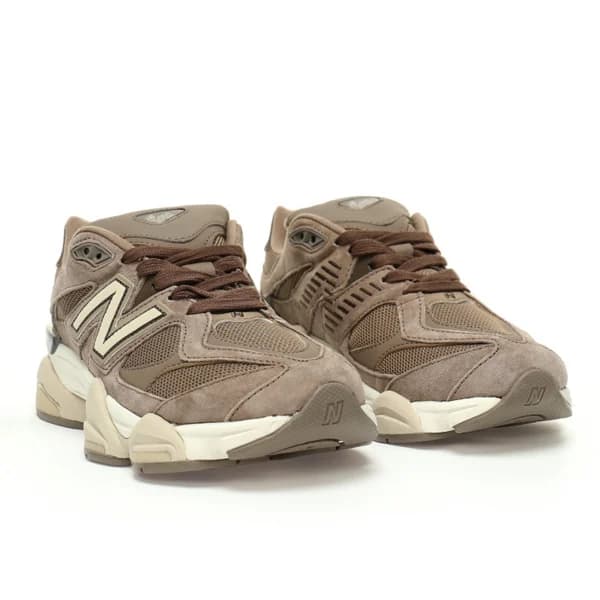 کفش نیوبالانس 9060 قهوه‌ای قارچی New Balance 9060 Mushroom Brown U9060JMR — تصویر ۲