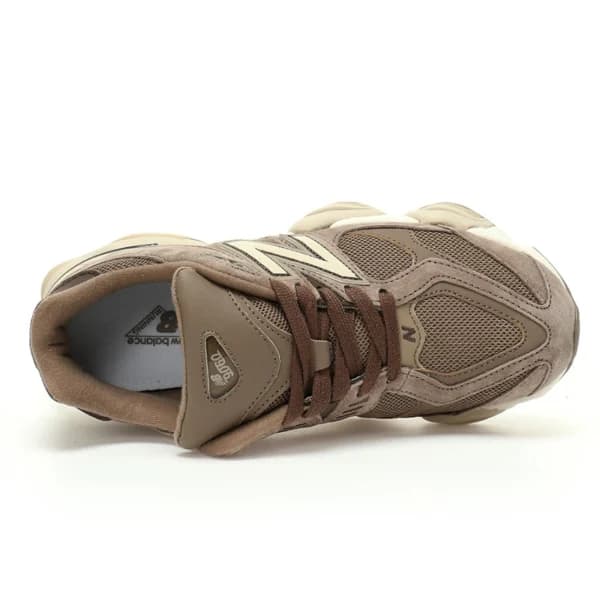 کفش نیوبالانس 9060 قهوه‌ای قارچی New Balance 9060 Mushroom Brown U9060JMR — تصویر ۴