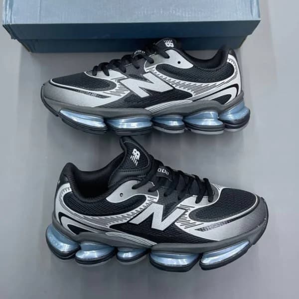 کفش نیوبالانس 2000 مشکی نقره‌ای New Balance Abzorb 2000 Black Grey — تصویر ۲