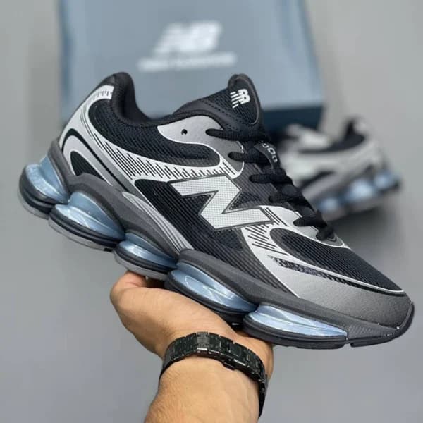 کفش نیوبالانس 2000 مشکی نقره‌ای New Balance Abzorb 2000 Black Grey