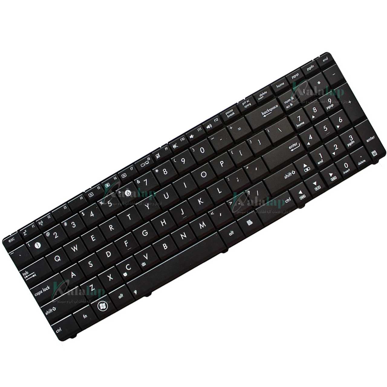 کیبورد لپ تاپ ایسوس Keyboard Laptop ASUS X54 K52 G51 G53 G60 G72 G73 K53 K54 N50 N51 N52 N53
