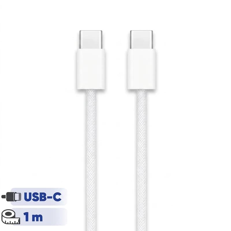 کابل USB-C اپل مدل 60W-C طول 1 متر کنفی | اصل