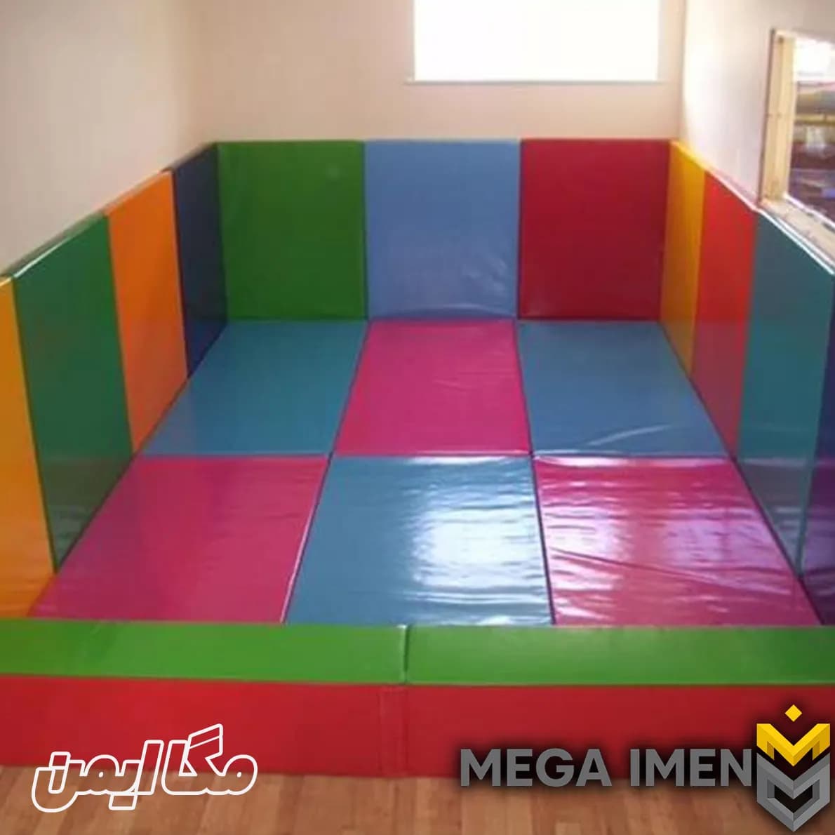 ضربه‌گیر ستون مهد کودک | ضربه گیر فوم دیوار مهدکودک — تصویر ۳