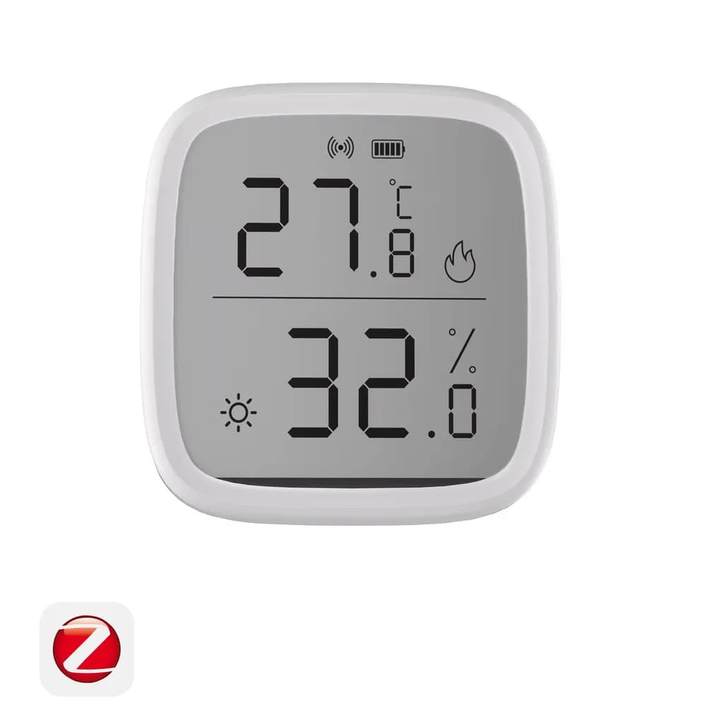 سنسور دما و رطوبت زیگبی سونوف مدل SONOFF SNZB-02D با نمایشگر LCD — تصویر ۲