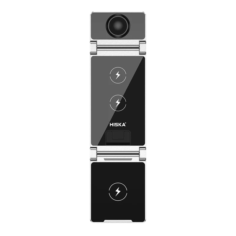 شارژر رومیزی4 کاره وایرلس HISKA HR-14 — تصویر ۲