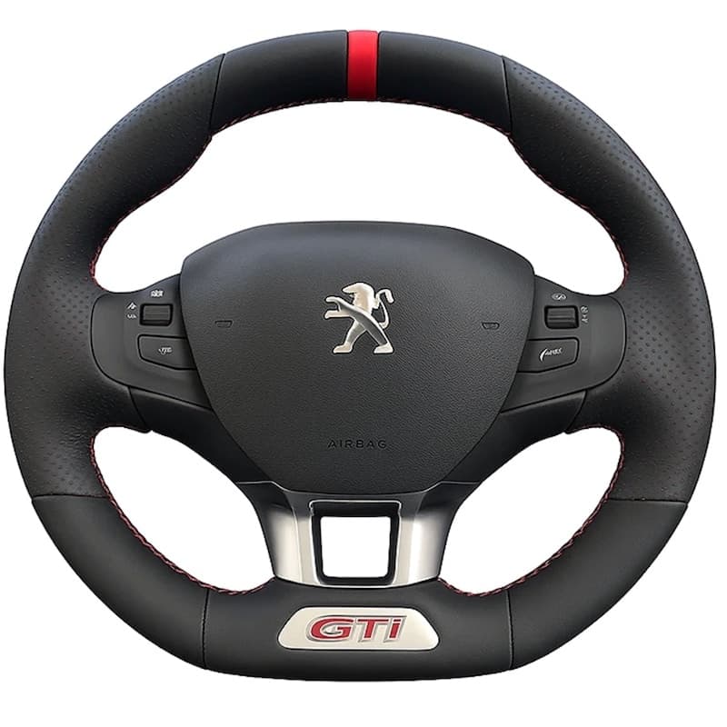 فرمان پژو ۲۰۸ GTi لوگو قرمز مناسب ۲۰۷ و ۲۰۶ — تصویر ۷