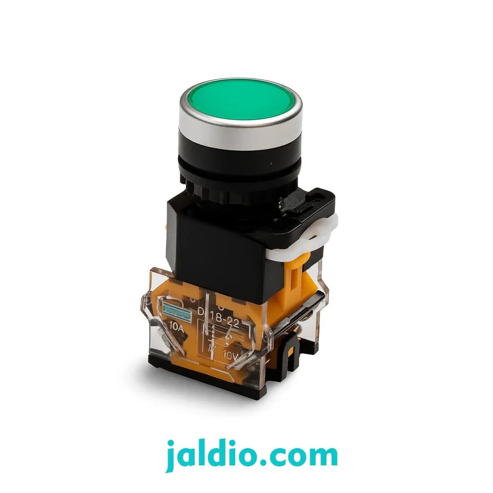 شستی استارت دو کنتاکت پارس فانال مدل PFP50 22D 11G