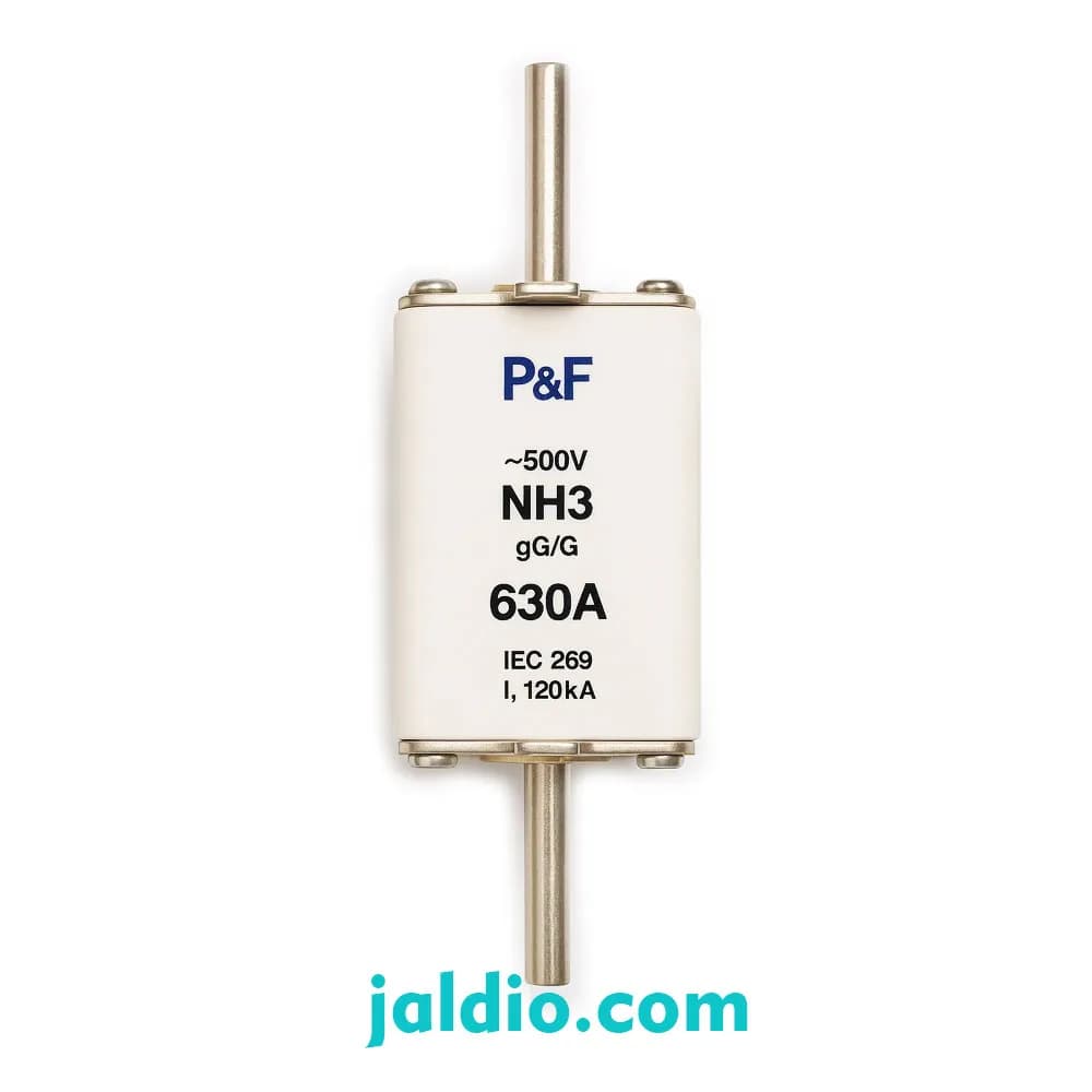 فیوز کاردی بلند 630 آمپر پارس فانال مدل NH3 630A