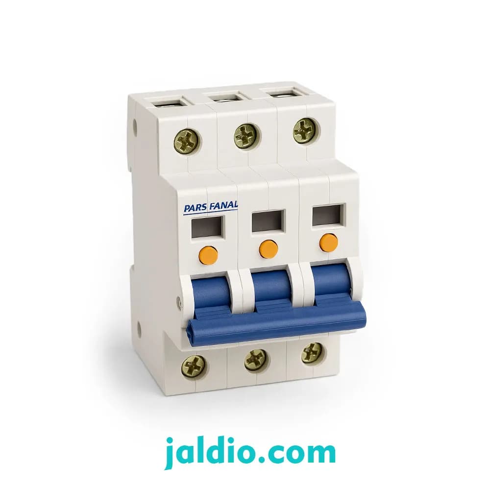 ایزولاتور سوئیچ قفل شو سه فاز 40 آمپر پارس فانال مدل PFI 100 3P 40A