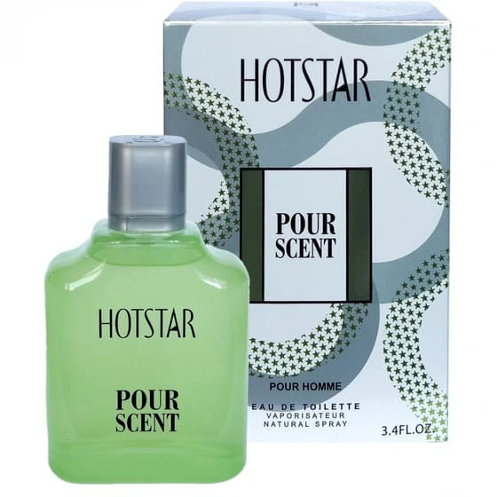 ادکلن هات استار POUR SCENT مردانه ( کارون پوران هوم ) 100 میل
