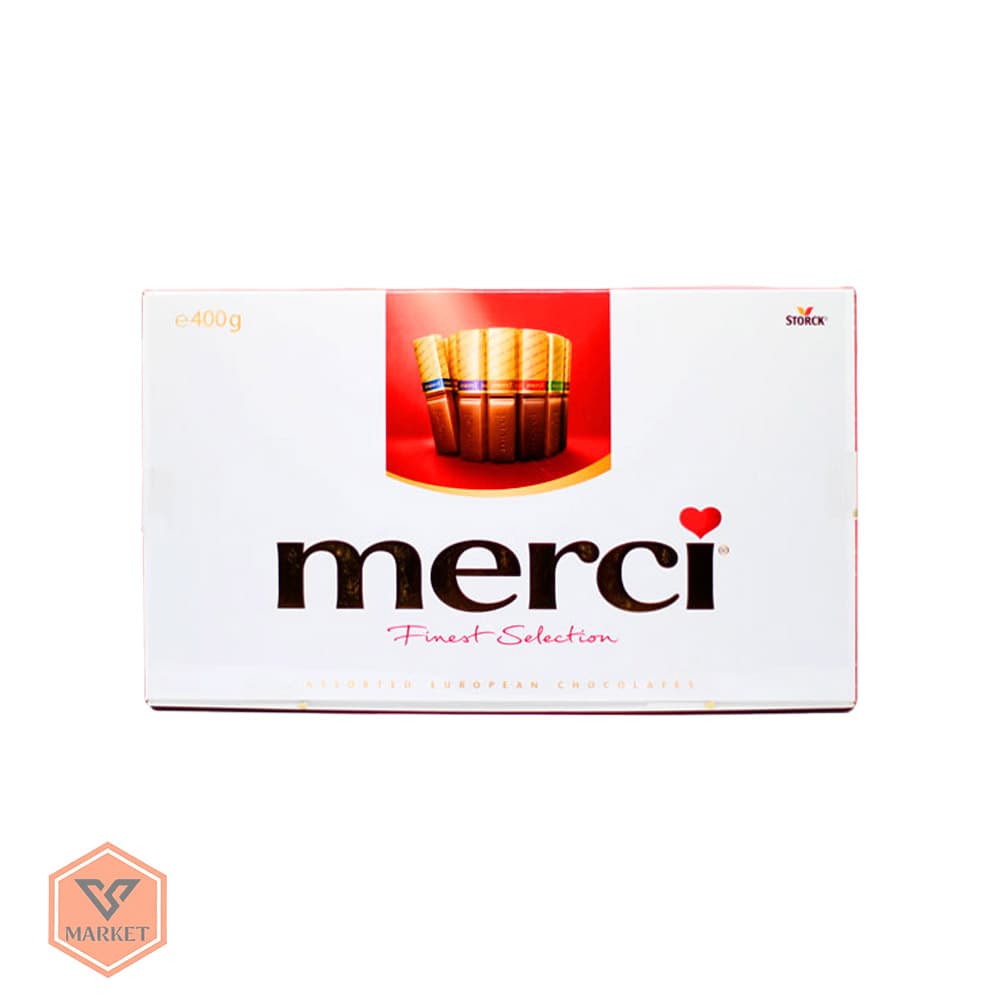 شکلات کادویی مرسی سلکشن مخلوط کلاسیک 400 گرم اکسپایر شده
