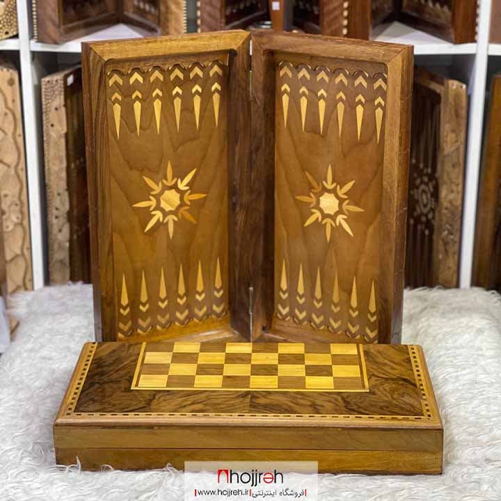 تخته نرد چوب گردو ارومیه کد TNS556