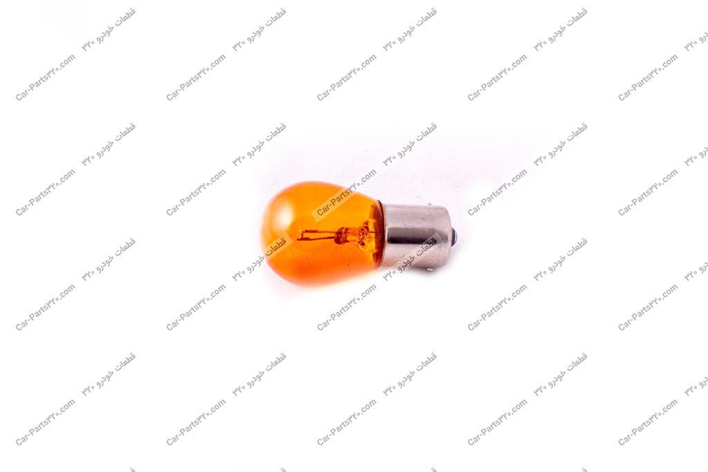 لامپ دو 2 کنتاکت شیشه زرد چراغ خطر جک جی 3 JAC J3