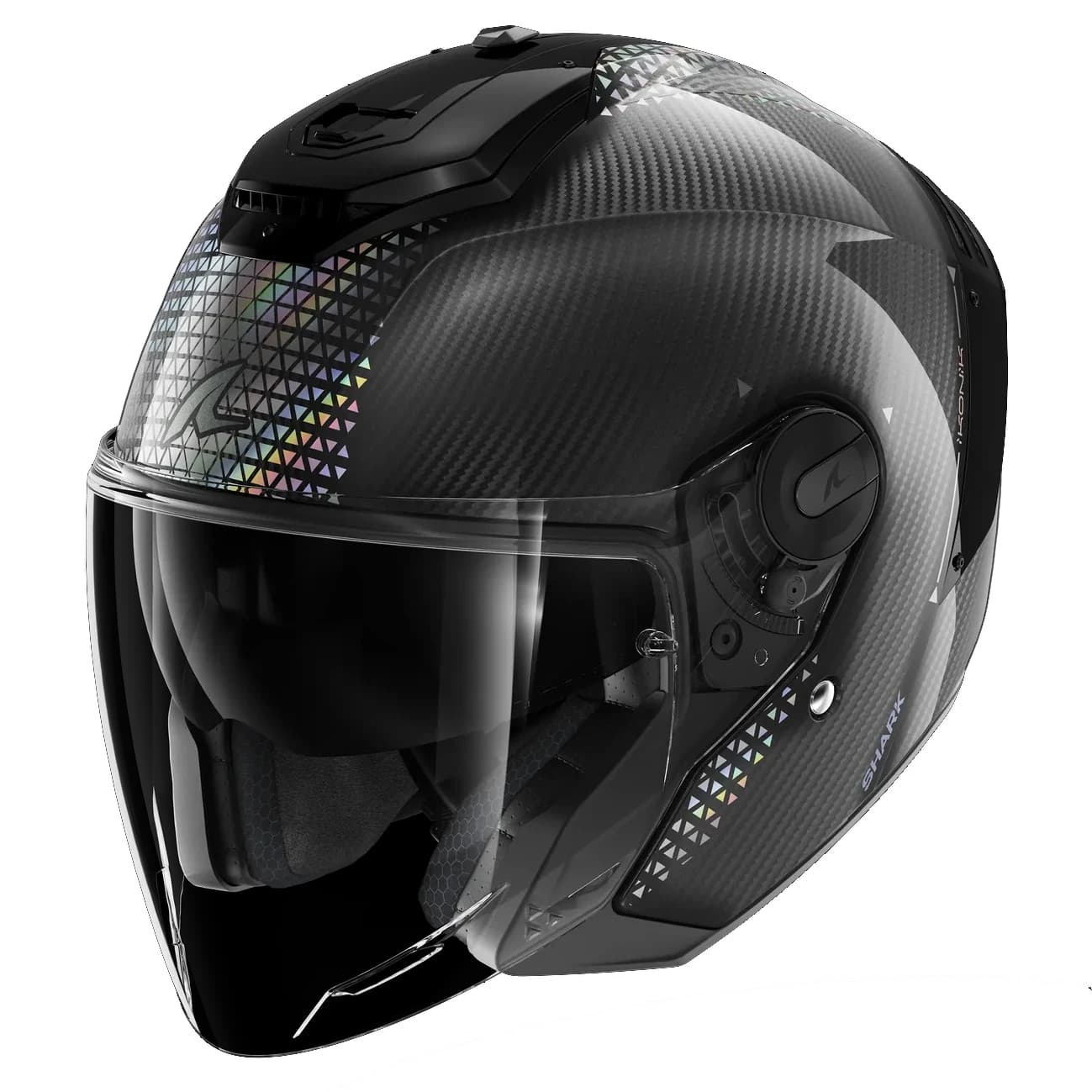کلاه کاسکت بدون فک SHARK مدل RS JET CARBON IKONIK
