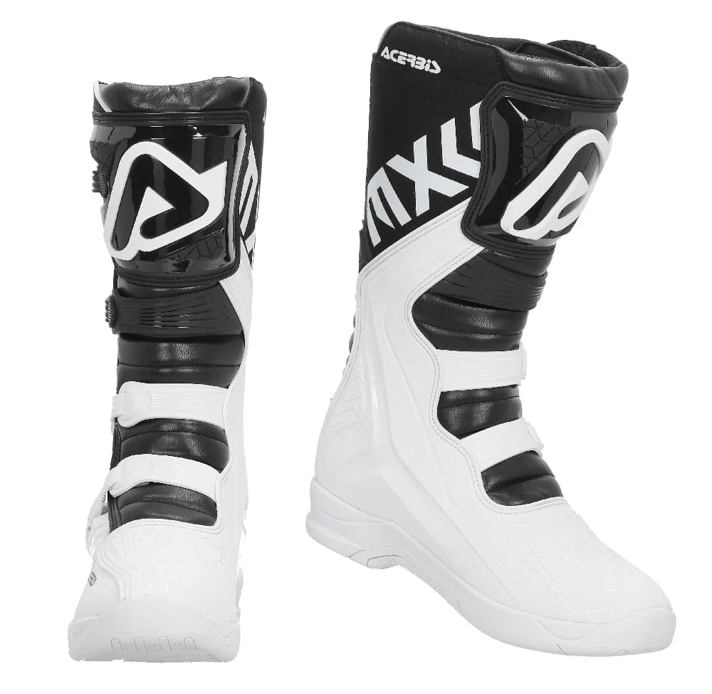 بوت کراسی ACERBIS مدل X TEAM BLACK WHITE