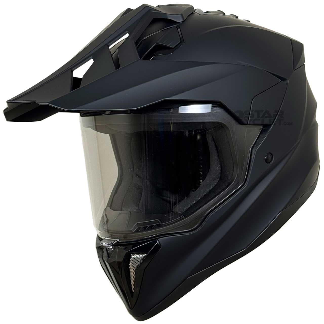 کلاه کاسکت ادونچر ردلاین مدل MATT-BLACK 760-1
