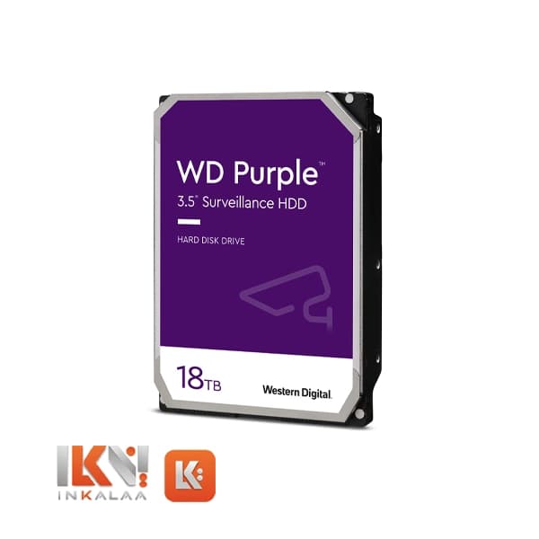 هارد وسترن دیجیتال مدل PURPLE ظرفیت 18TB – اصلی — تصویر ۴