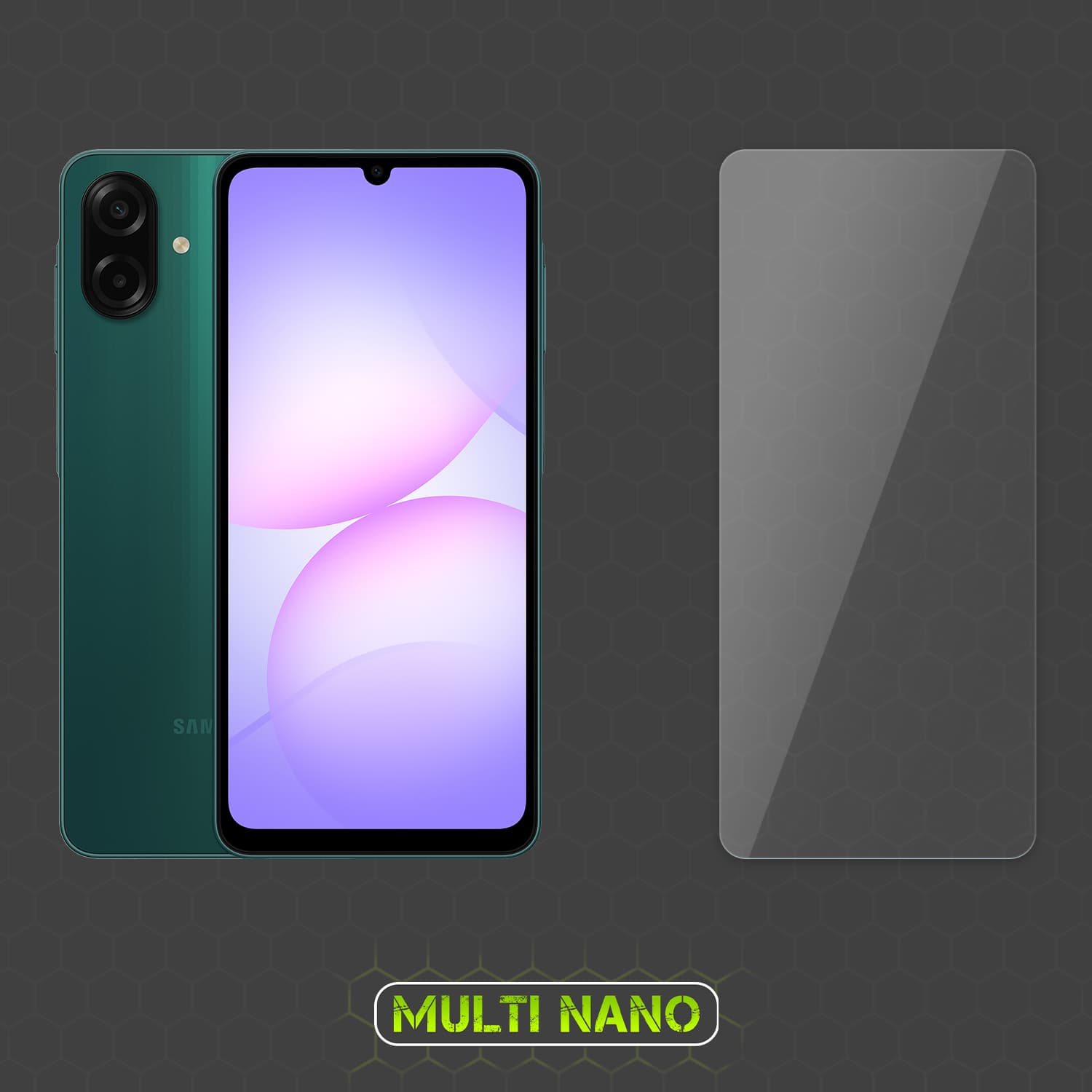 محافظ صفحه نمایش شفاف مولتی نانو مدل X-S1N مناسب برای گوشی موبایل سامسونگ Galaxy A07 4G — تصویر ۲