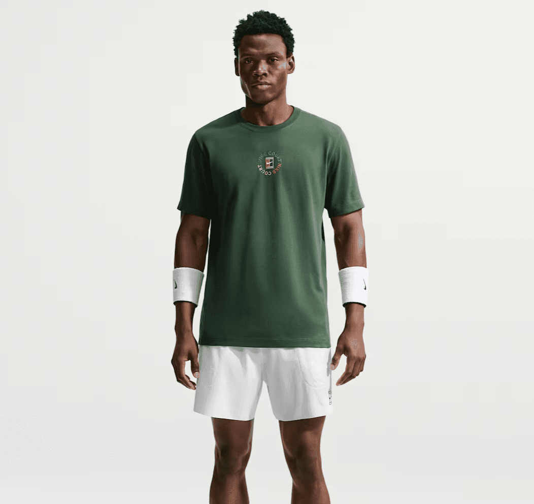 تیشرت تنیس مردانه نایک Nike Court Dri-FIT – سبز — تصویر ۲
