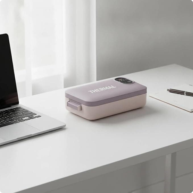 لانچ باکس شارژی THERMAL مدل Intelligent Heated Meal Box — تصویر ۳