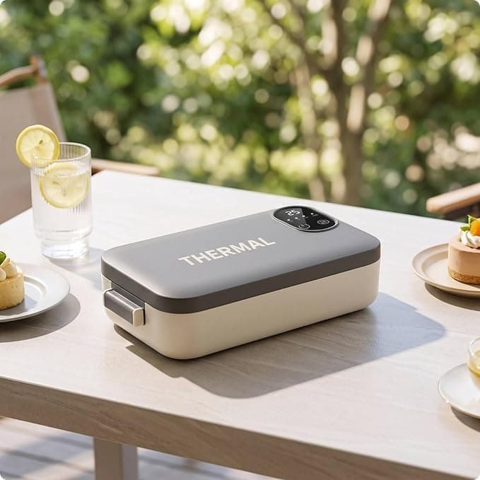 لانچ باکس شارژی THERMAL مدل Intelligent Heated Meal Box — تصویر ۲