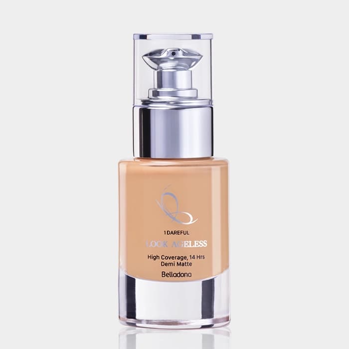 کرم پودر شاداب کننده بلادونا Belladona 1Darefull Look Ageless Foundation 30ml