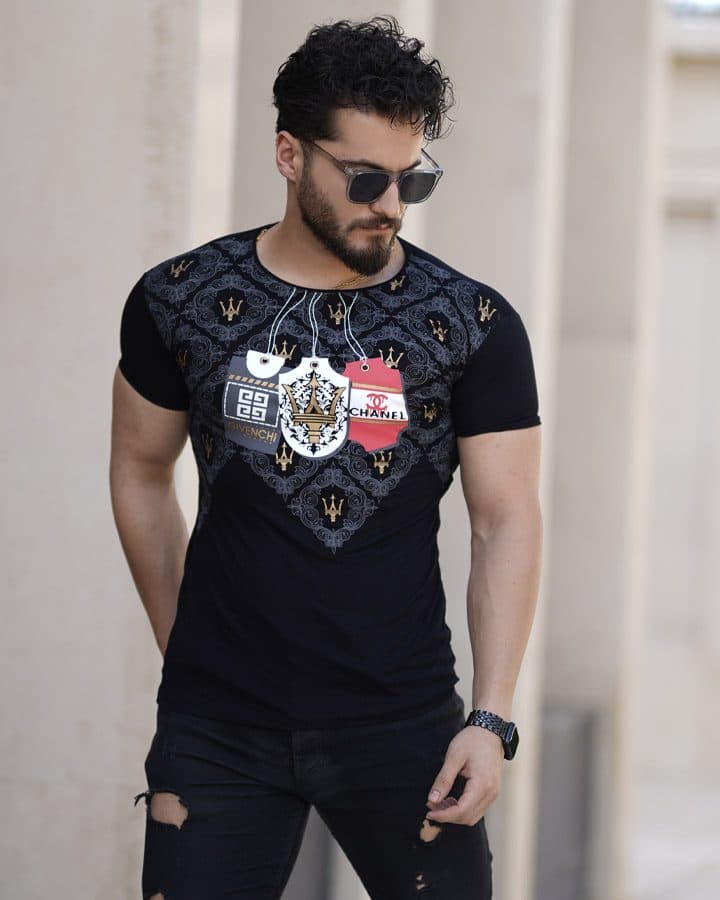 تیشرت مردانه مدل Givenchi کد 6010
