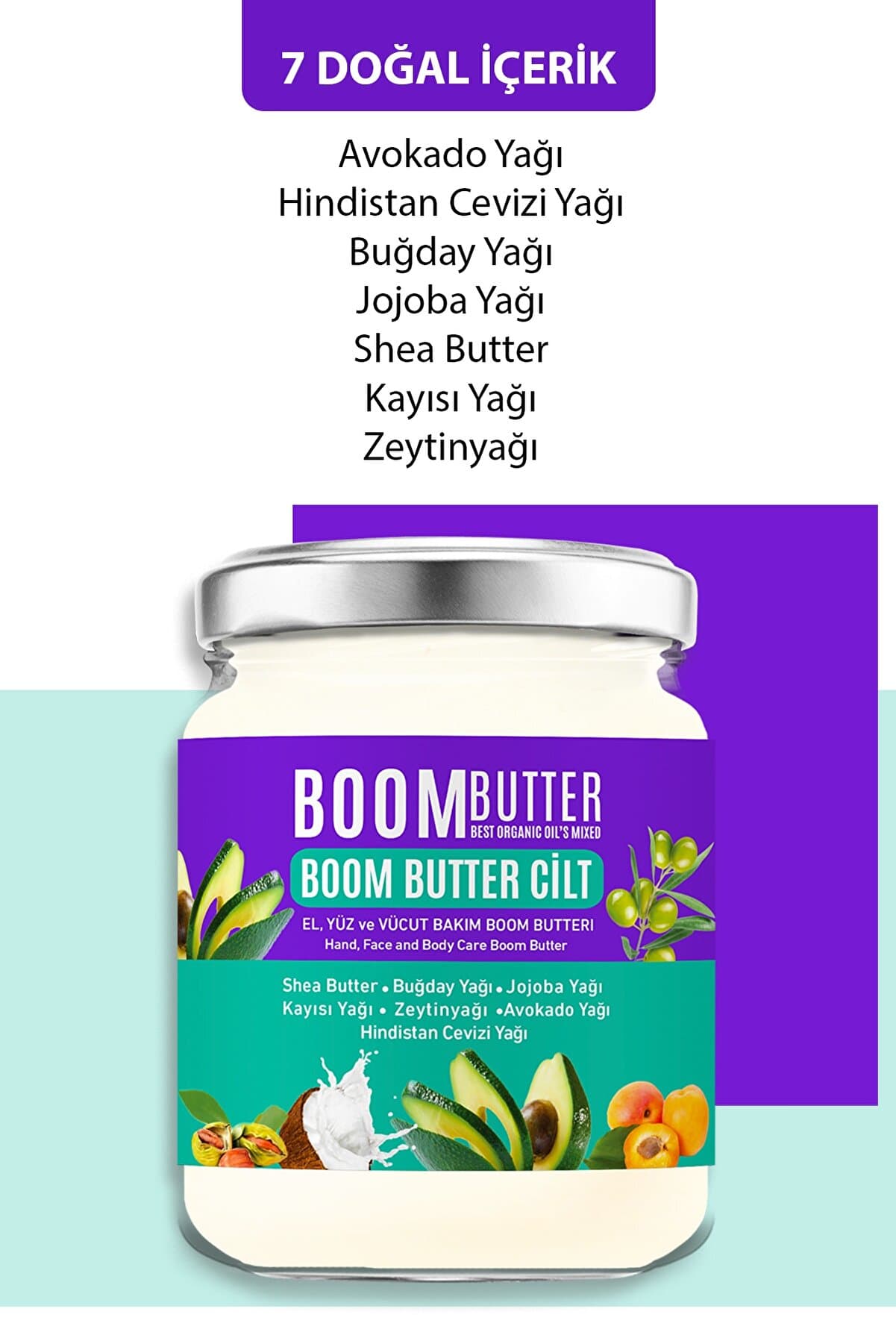 روغن مراقبت از پوست 190 میلی لیتر-Boom Butter FP.03.01.012.002 — تصویر ۲