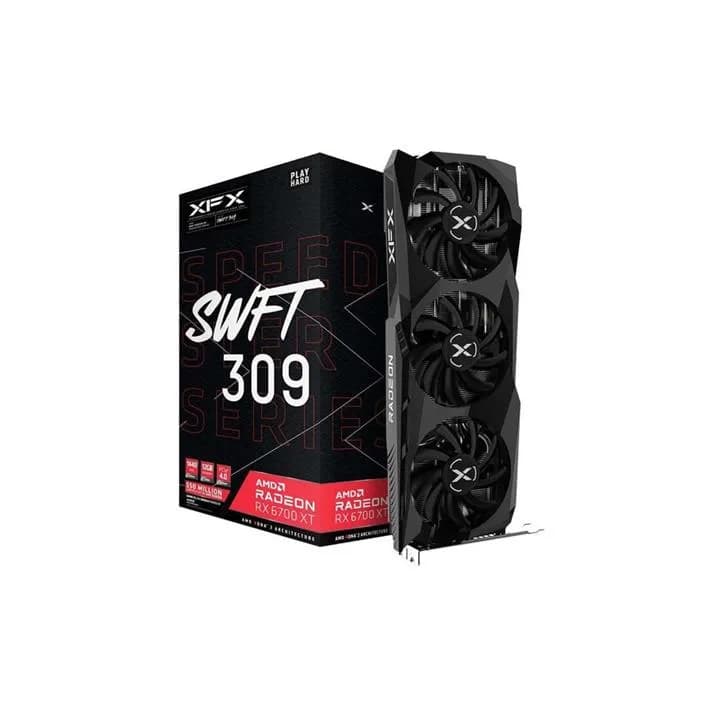 کارت گرافیک کارکرده RX 6700 XT XFX Swft 12GB (بدون باکس)