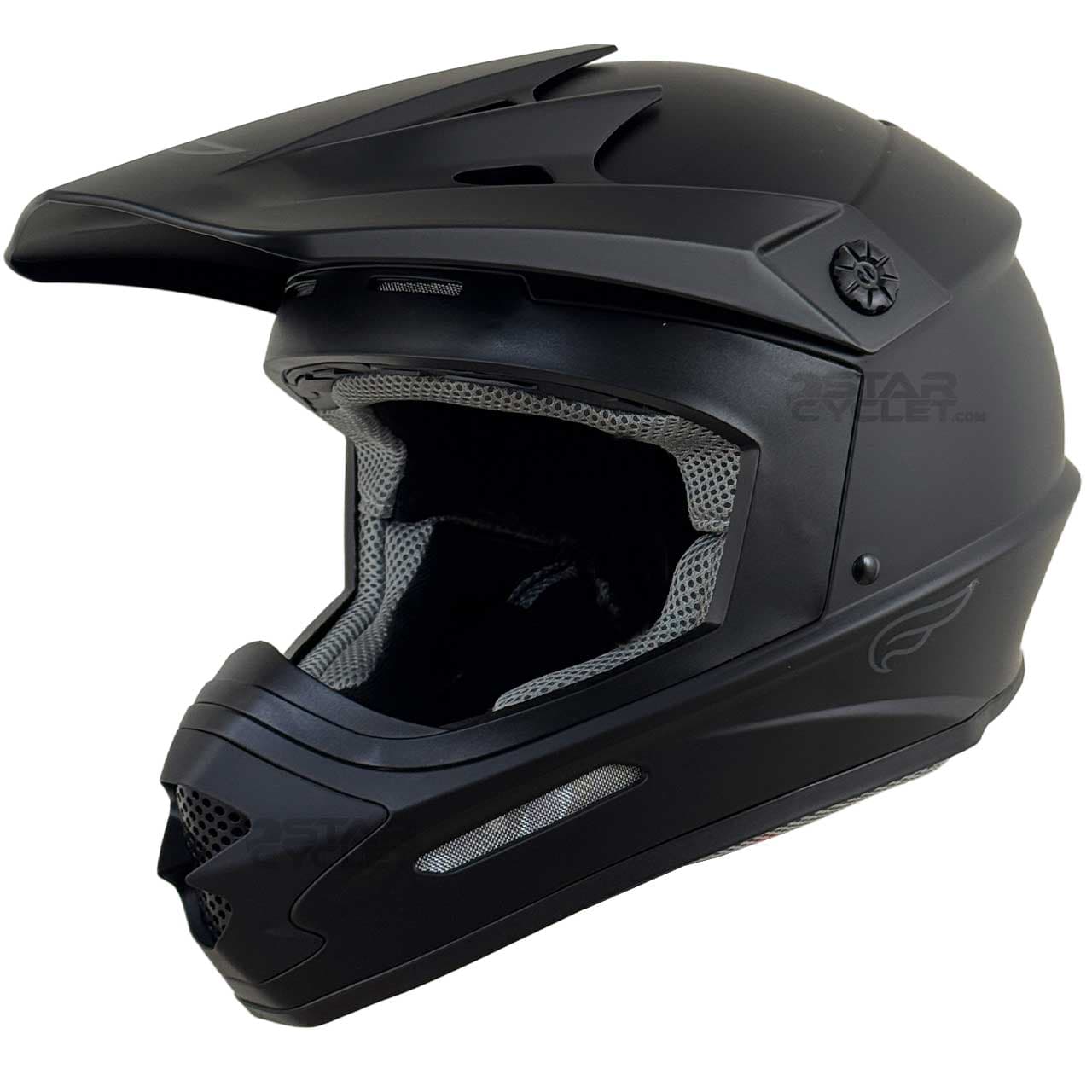 کلاه کاسکت کراسی FULMER مدل MATT-BLACK