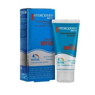 کرم ضد آفتاب آقایان فاقد چربی SPF35 50ml هیدرودرم Hydroderm