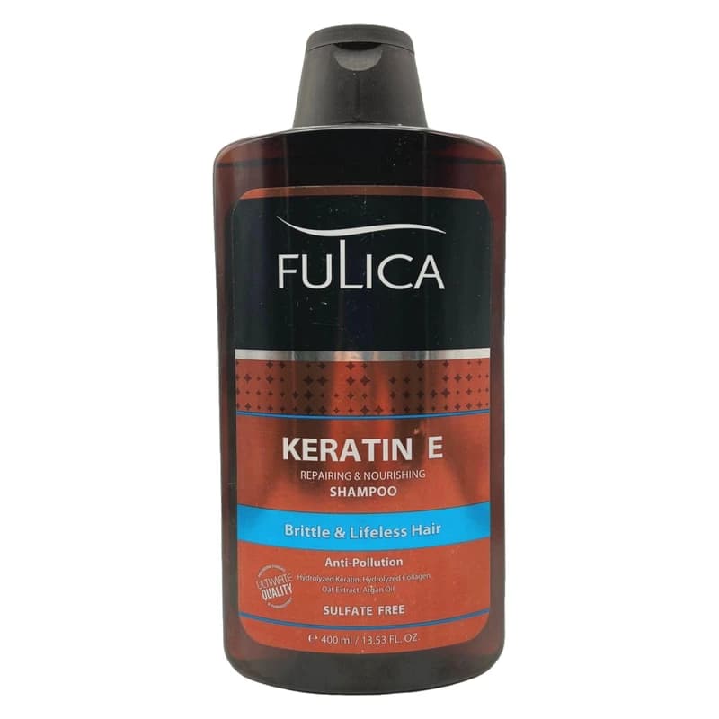 شامپو تقویت کننده و ترمیم کننده حاوی کراتین 400ml فولیکا Fulica