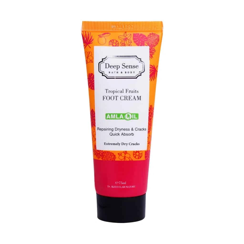 کرم ترک پا تروپیکال دیپ سنس 75 میلی لیتر (Deep Sense Tropical Fruits Foot Care Cream)