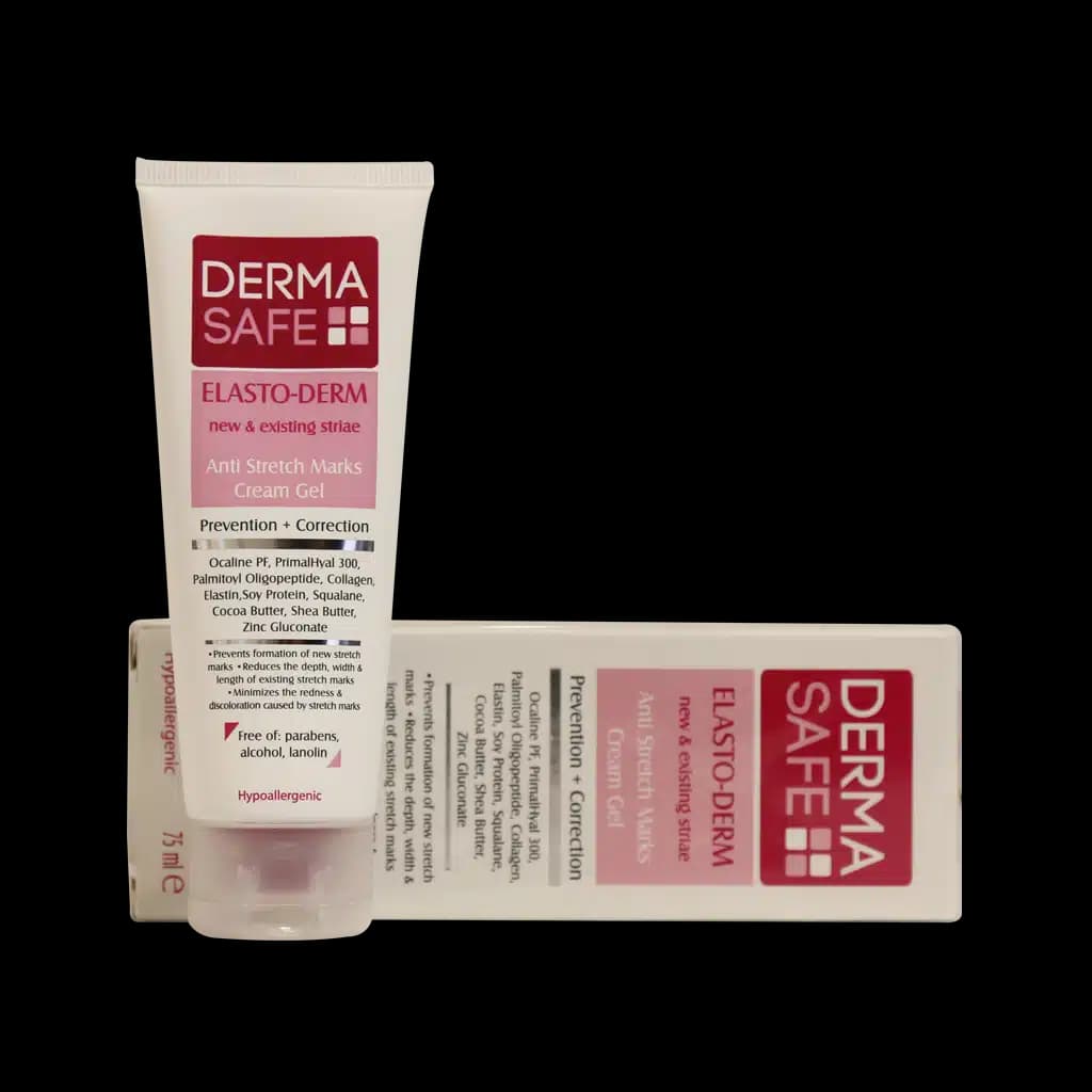 کرم ژل ضد ترک پوست بدن درماسیف Derma safe