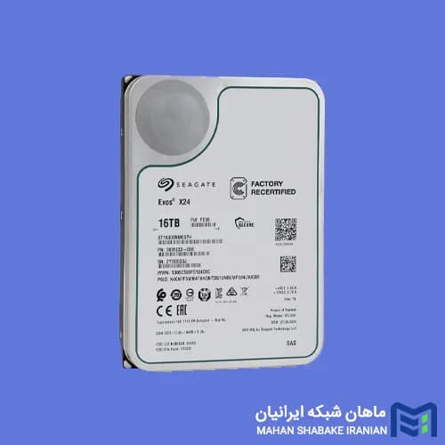 هارد سیگیت Seagate Exos X24 16TB SAS 12Gbs ST16000NM007H