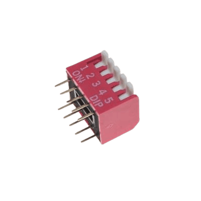 5KEY 10PIN دیپ سوئیچ پیانویی 5 کلید 10 پین