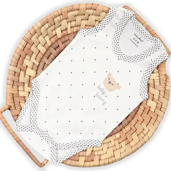 زیردکمه رکابی طرح خرس و خرگوش بیبی فورلایف