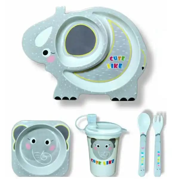سرویس غذاخوری حیوانات فیل خالدار چیکو chicoo