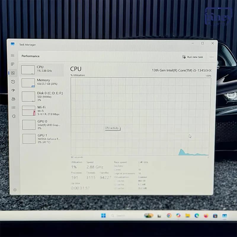 لپ تاپ اپن باکس 15.6 اینچی لنوو LOQ 15IRX9 Core i5-13450HX 24GB 512GB SSD RTX 3050 6GB 144Hz — تصویر ۷