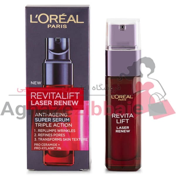 سرم ضد چروک لورآل مدل LOREAL REVITALIFT LASER — تصویر ۵