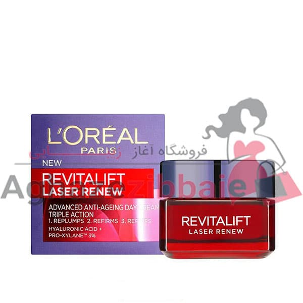 کرم صورت روز ضد آفتاب رویتالیفت لورال LOREAL