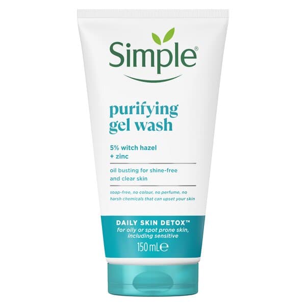 ژل شستشو صورت Purifying پوست چرب و جوشدار سیمپل