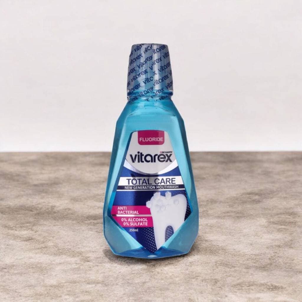 دهان شویه محافظ کامل ویتارکس vitarex مدل Total Care حجم 250 میل — تصویر ۲