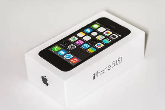 جعبه کارتن گوشی موبایل آیفون ip 5s