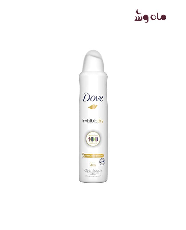 اسپری ضد تعریق زنانه داو مدل Invisible dry حجم 250 میل