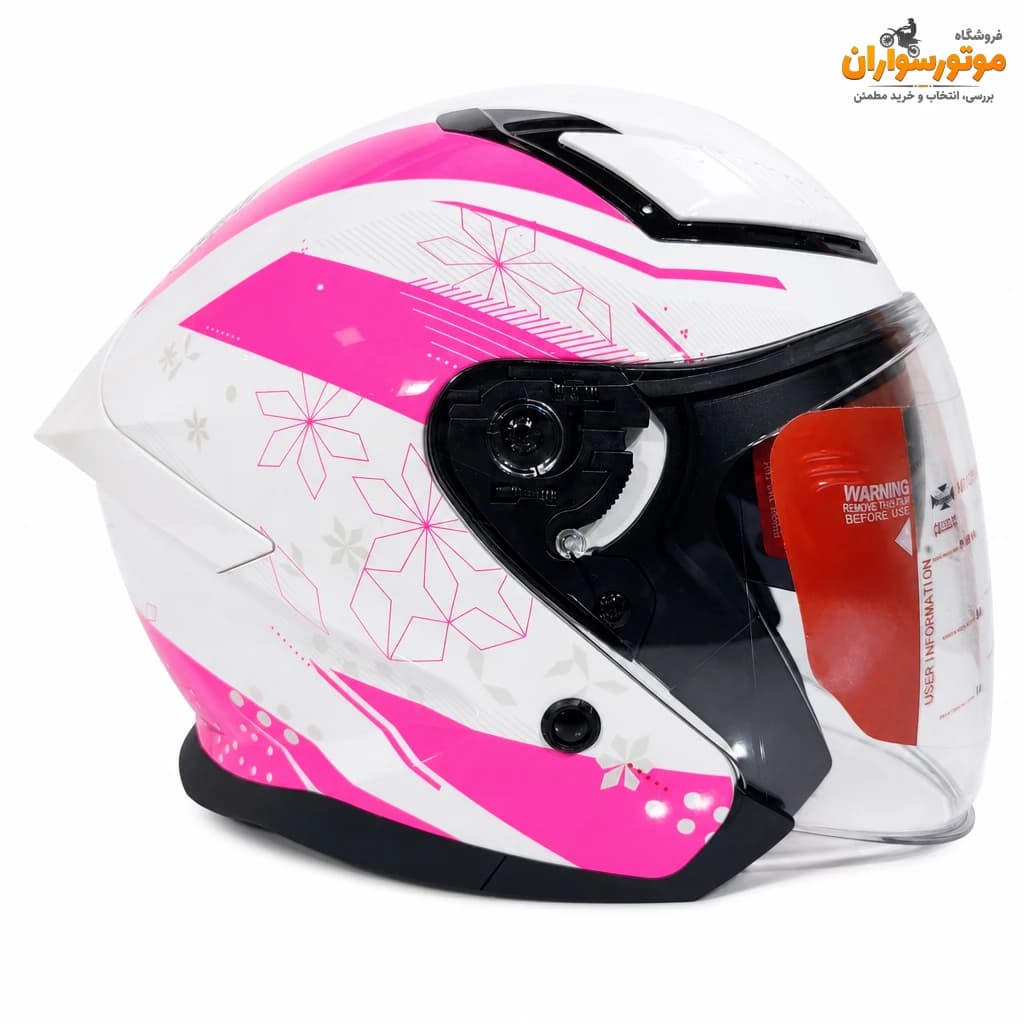 کلاه کاسکت بدون فک مدل 965 ردلاین REDLINE