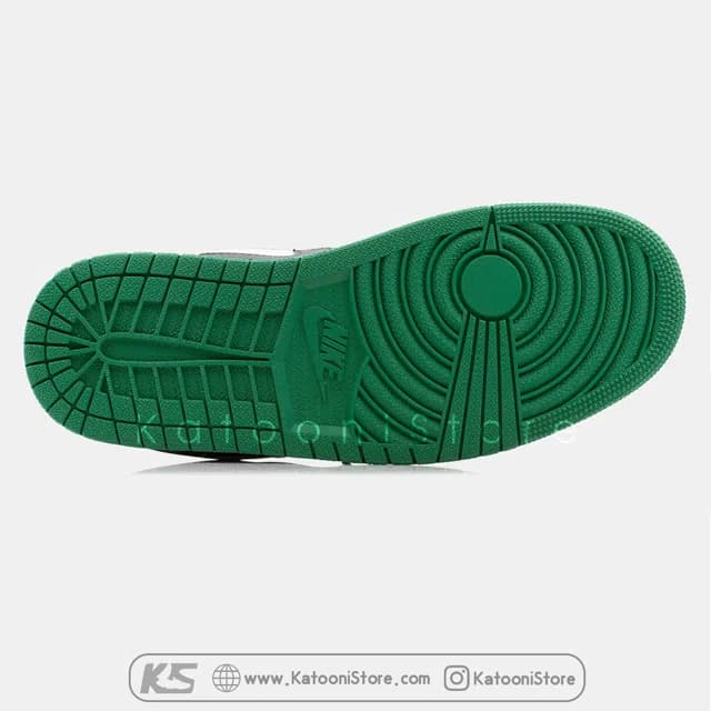 نایک ایر جردن 1 لو میستیک گرین (553562-113) — تصویر ۶